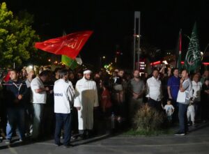 DİYARBAKIR (AA) – Diyarbakır'da Filistin'e ve Küresel Sumud Filosu'na destek