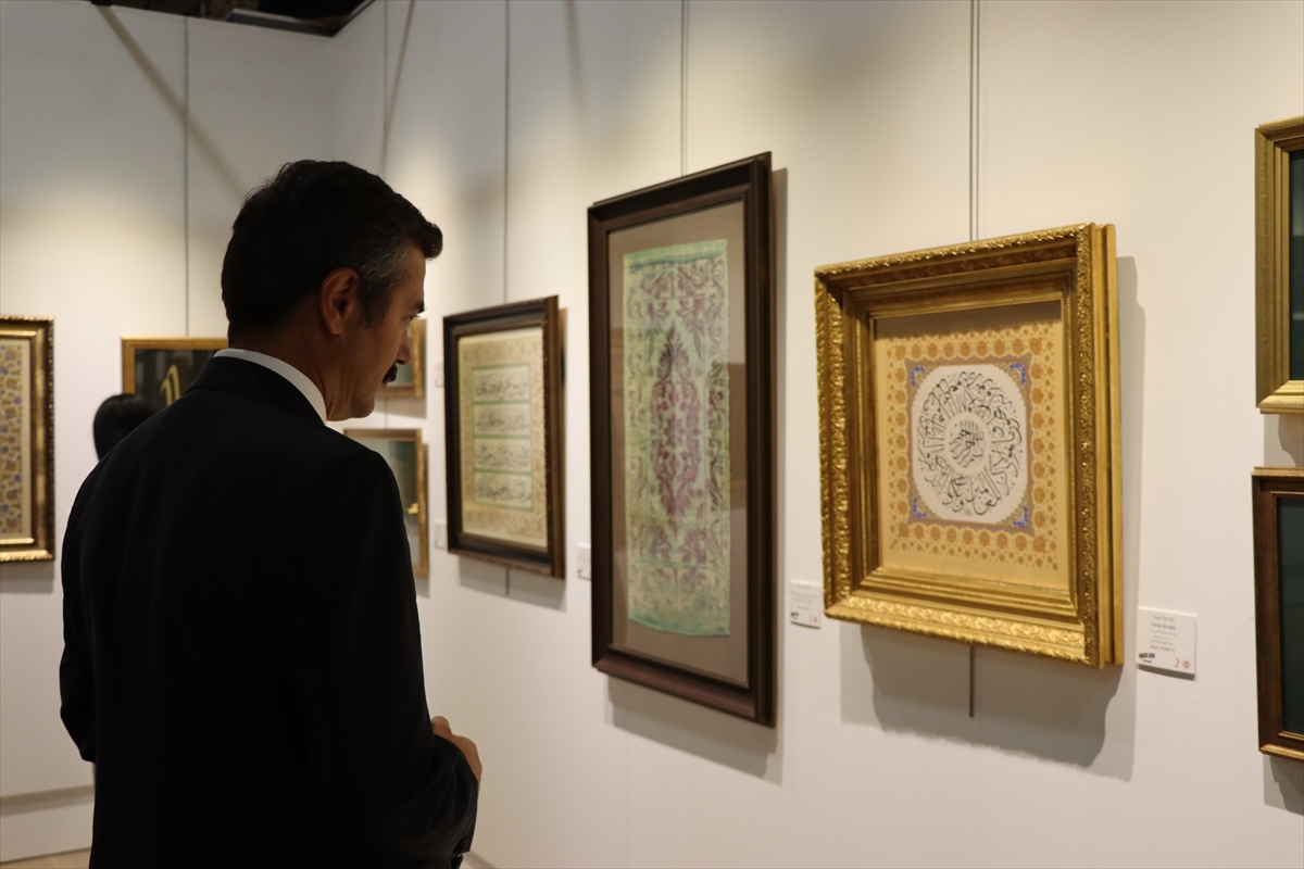 Dolmabahçe'de “Gazze İçin İyilik” sergisi açıldı
