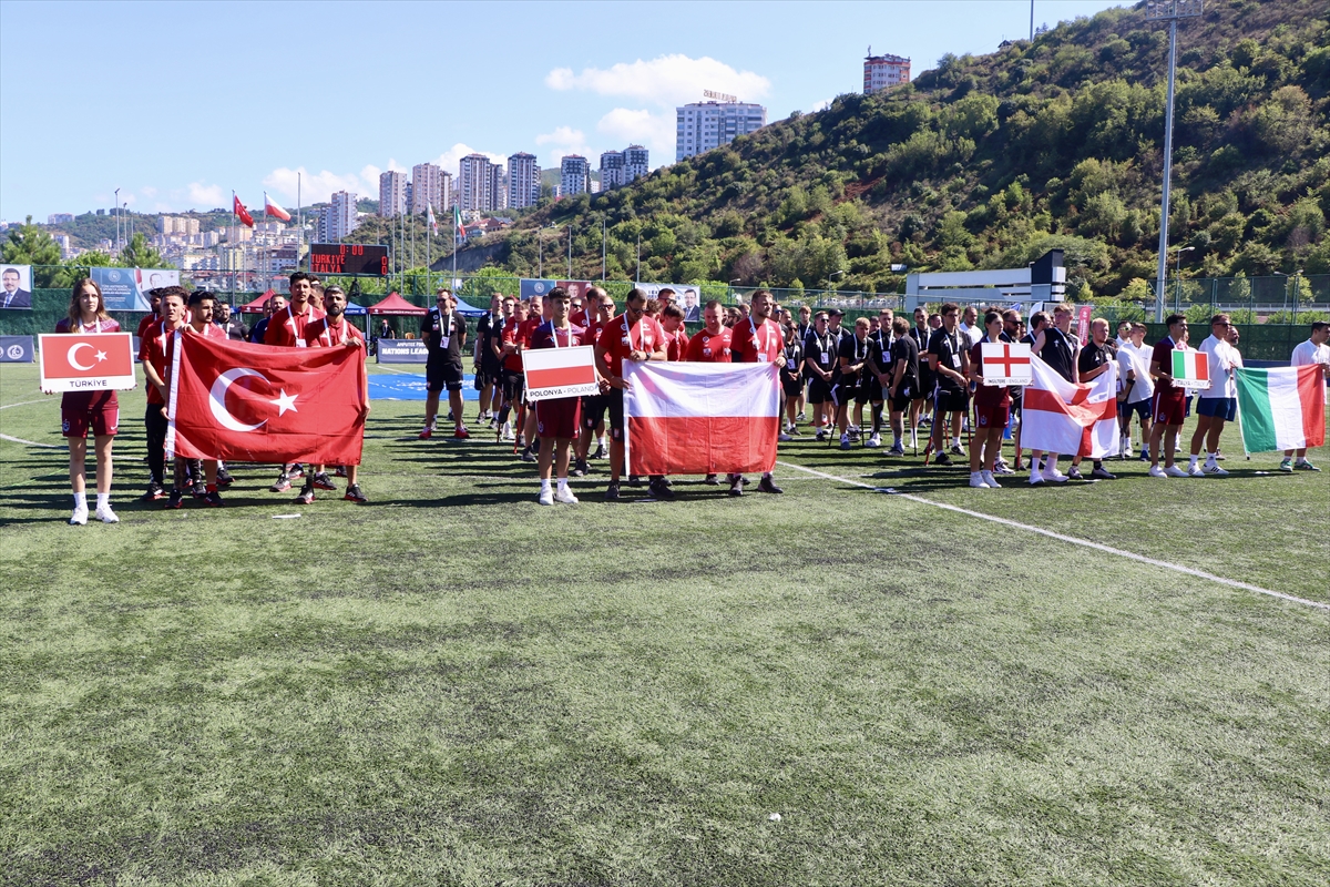 EAFF 2025 Ampute Futbol Uluslar A Ligi Şampiyonası, Trabzon'da başladı