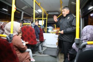 ERZURUM (AA) – Erzurum İl Emniyet Müdürü Onur Karaburun, şehrin