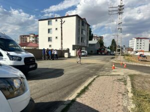 ERZURUM (AA) – Erzurum'un Horasan ilçesinde doğalgaz kaçağı olduğu şüphesiyle