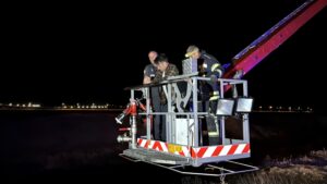 ERZURUM (AA) – Erzurum'un Aziziye ilçesinde park halindeki cipe çarptıktan