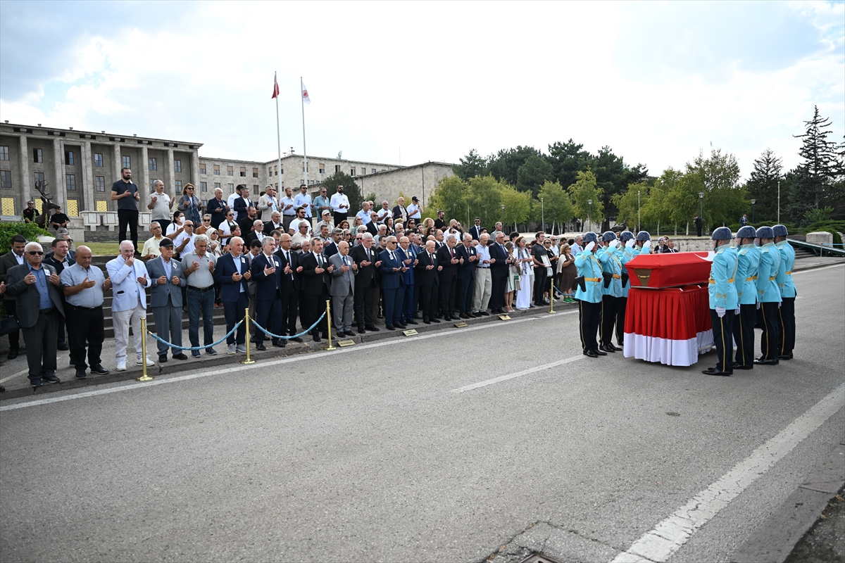 Eski Bakan Abdulkerim Doğru için Meclis'te cenaze töreni düzenlendi