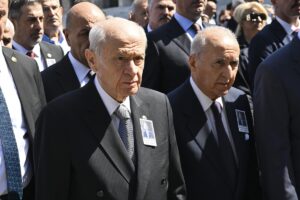 TBMM (AA) – Eski bakanlardan Agah Oktay Güner için Meclis'te