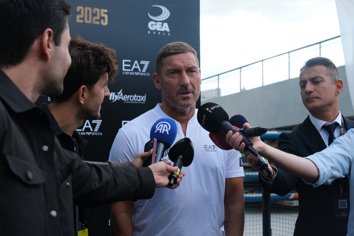 Francesco Totti, Luca Toni ve Marco Materazzi, İstanbul'da olmaktan memnun: