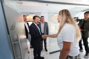 HATAY (AA) – Hatay Valisi Mustafa Masatlı, Altınözü ilçesinde yapımı