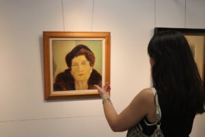 HATAY (AA) – Türkiye İş Bankası Sanat Eserleri Koleksiyonundan derlenen