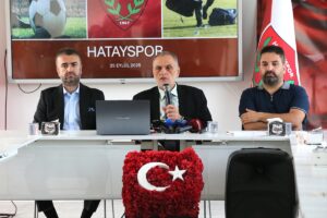HATAY (AA) – Trendyol 1. Lig ekiplerinden Atakaş Hatayspor'da kulüp