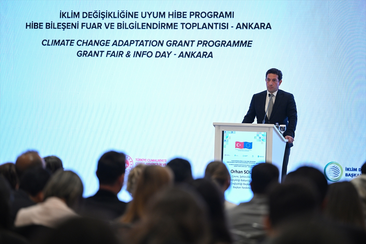 “İklim Değişikliğine Uyum Hibe Programı” ile ilgili bilgilendirme toplantısı Ankara'da düzenlendi