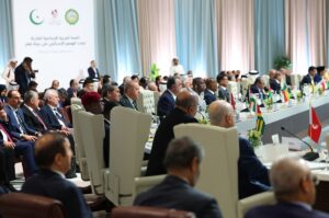 DOHA (AA) – Cumhurbaşkanı Recep Tayyip Erdoğan, İslam İşbirliği Teşkilatı-Arap