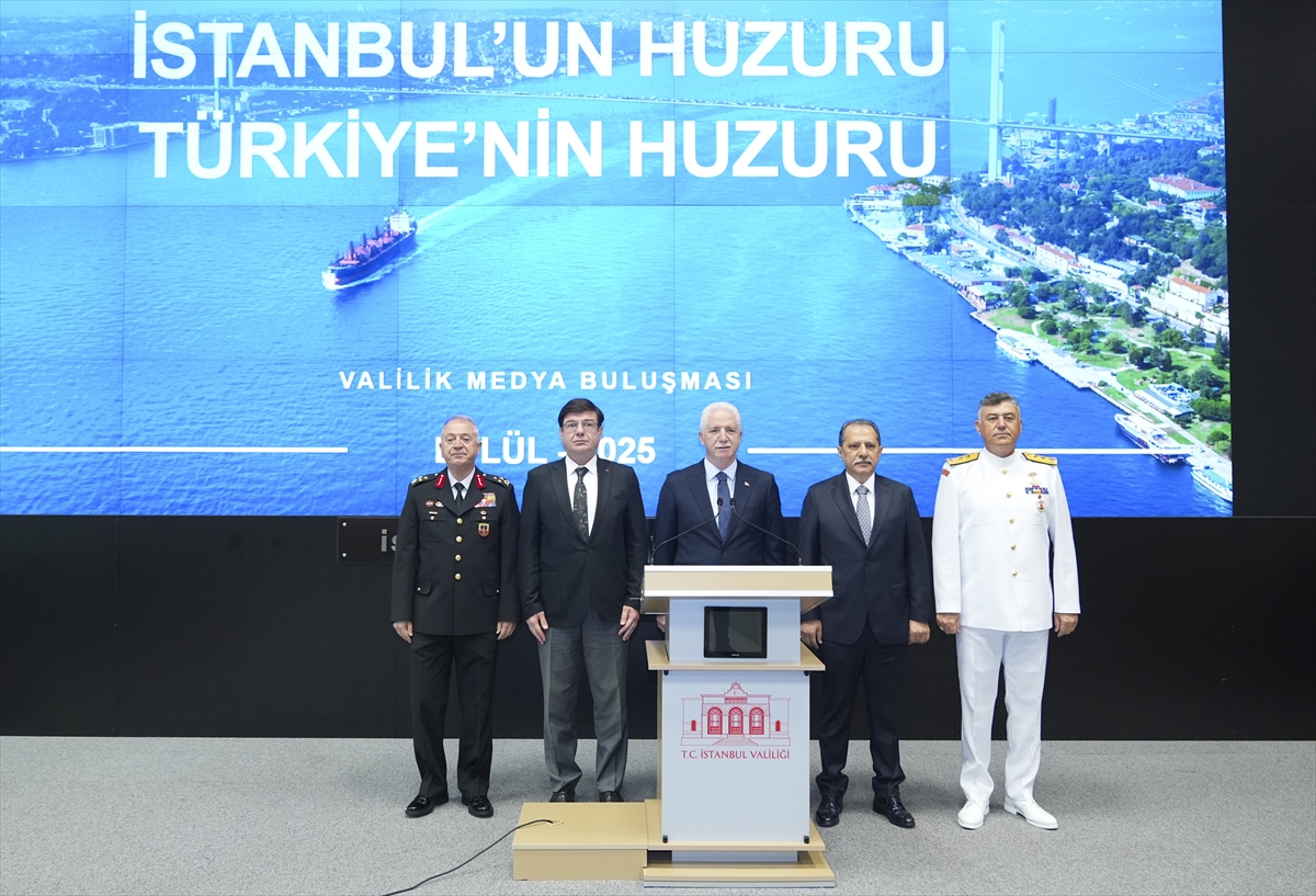 İstanbul Valisi Gül, yılın ilk 8 ayına ilişkin emniyet verilerini açıkladı: