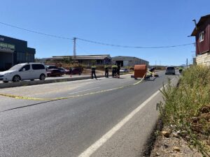 KAHRAMANMARAŞ (AA) – Kahramanmaraş'ın Onikişubat ilçesinde iş makinesinin çarptığı kardeşlerden