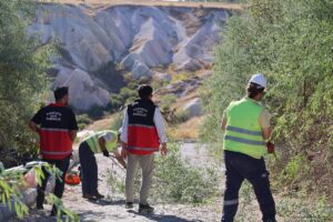 NEVŞEHİR (AA) – Kapadokya Alan Başkanlığı, turistlerin uğrak noktası vadilerde