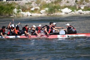 KAYSERİ (AA) – Kayseri'de İncesu Barajı'ndaki Dragon Festivali, seri yarışlarla