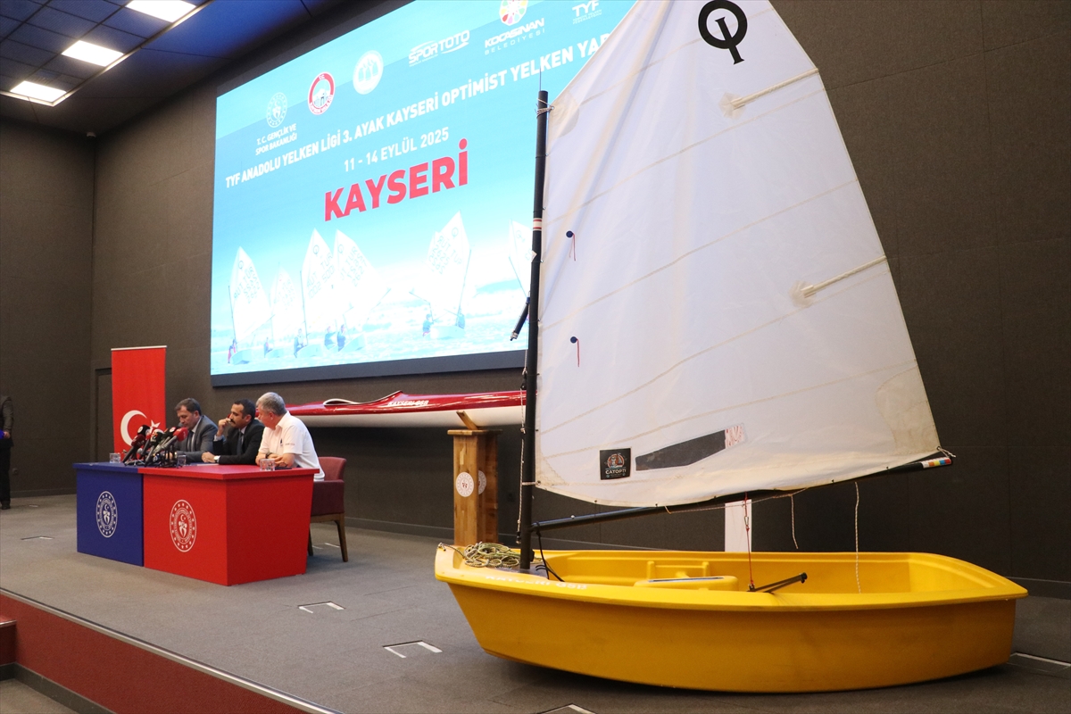 Kayseri'de düzenlenecek Yelken Ligi Yarışları'nın tanıtımı yapıldı
