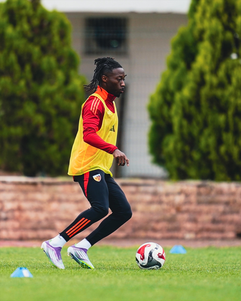 Kayserispor, Trabzonspor maçının hazırlıklarını sürdürdü
