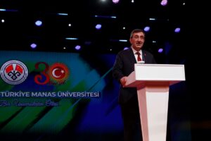 BİŞKEK (AA) – Kırgızistan'ın başkenti Bişkek'te faaliyet gösteren Kırgızistan-Türkiye Manas