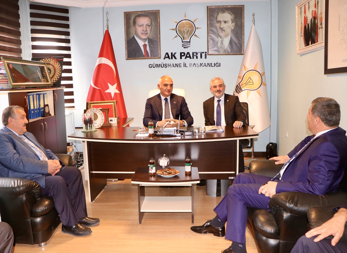 Kültür ve Turizm Bakanı Ersoy, Gümüşhane'de konuştu: