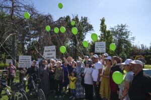 ANKARA (AA) – Lösemili Hastalar Derneği (LÖSEMA) üyeleri, lenf kanserine