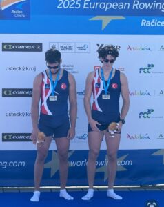 ANKARA (AA) – Milli kürekçiler, Çekya'da düzenlenen Avrupa 23 Yaş