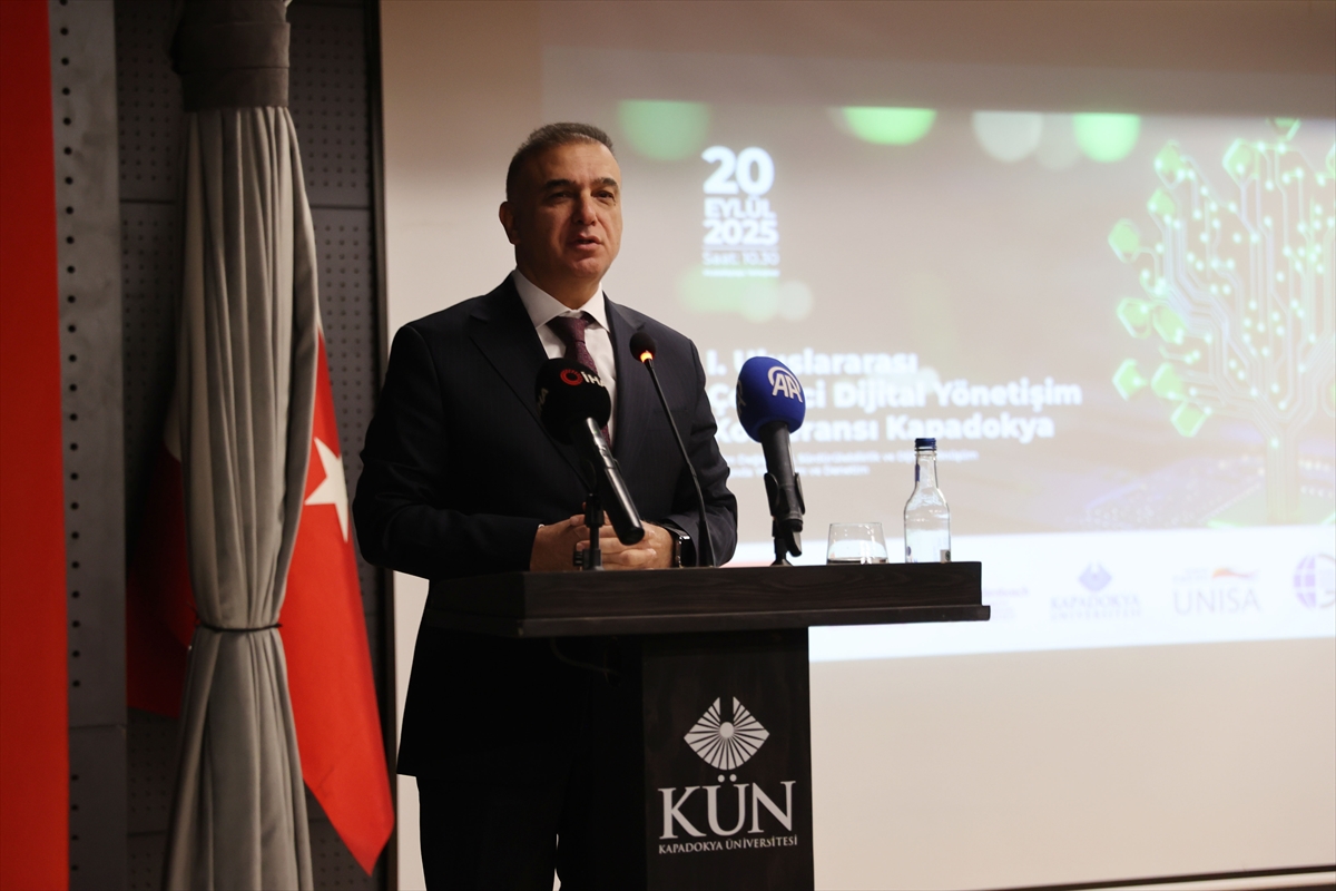 Nevşehir'de “1. Uluslararası Çevreci Dijital Yönetişim Konferansı” düzenlendi