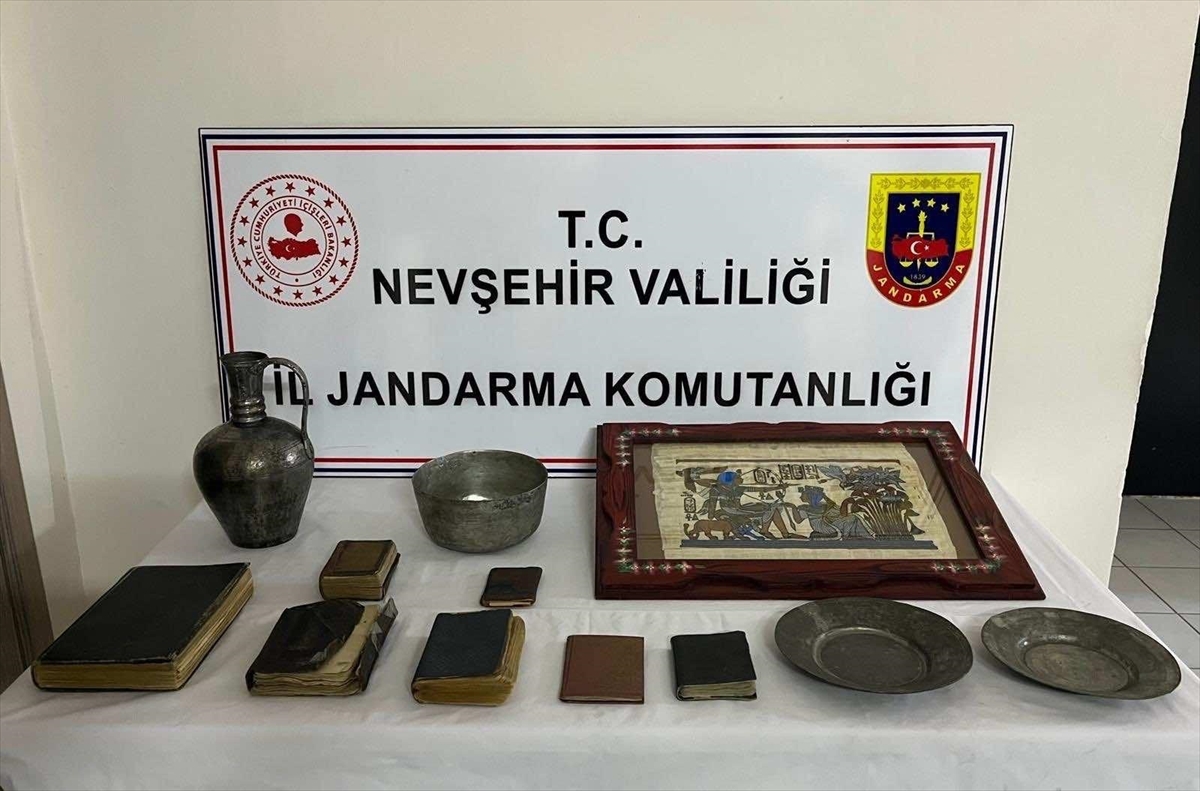 Nevşehir'de tarihi eser kaçakçılığı operasyonunda yakalanan şüpheli tutuklandı