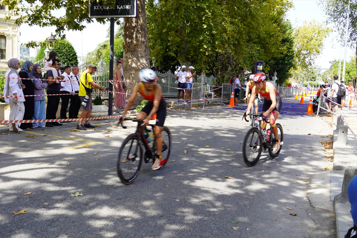 Oral-B Asya ve Avrupa Triatlon Şampiyonası, İstanbul'da yapıldı