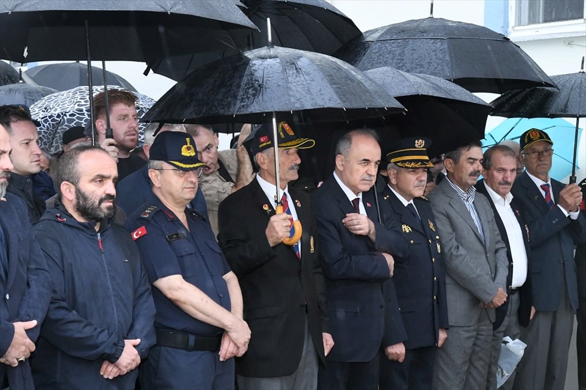 Ordu'da Kıbrıs gazisi Ünal Aktürk son yolculuğuna uğurlandı