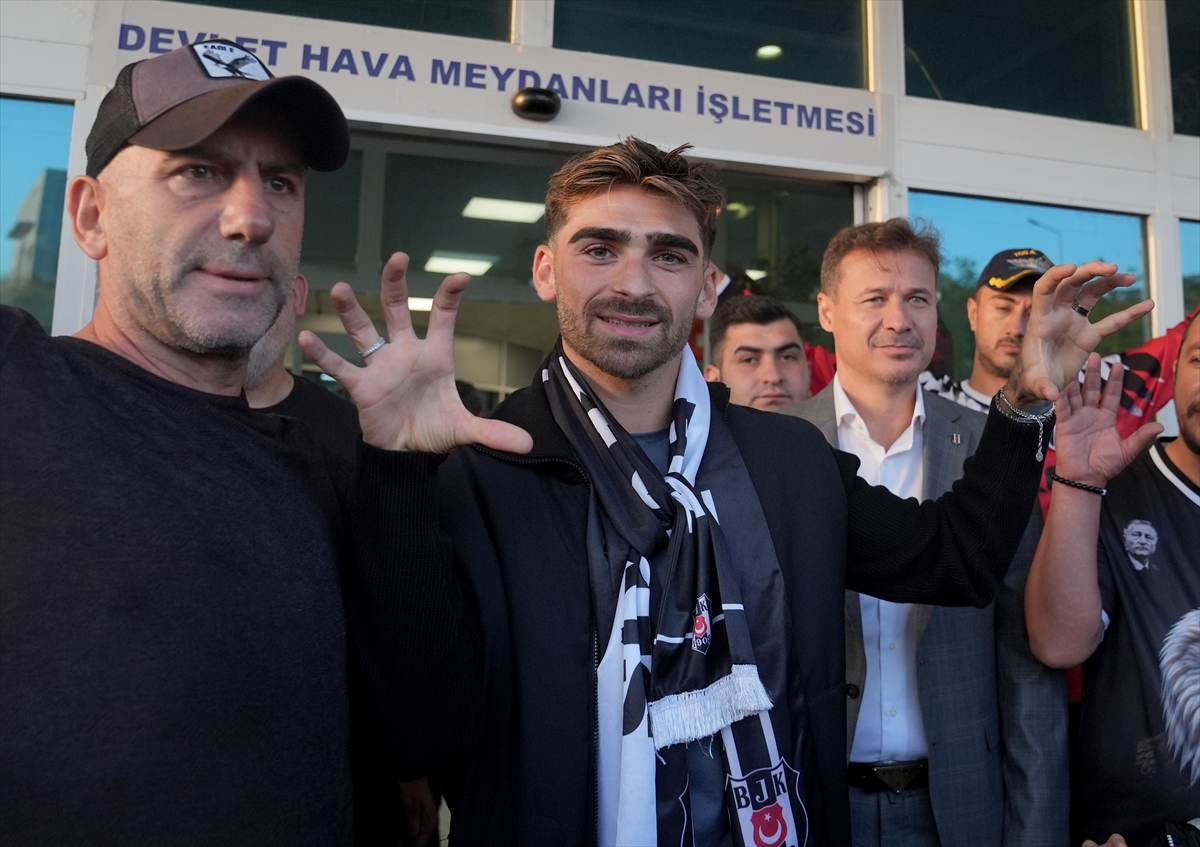 Portekizli futbolcu Jota Silva, Beşiktaş için İstanbul'a geldi