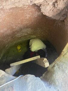 SAMSUN (AA) – Samsun'da, rüyasında define gördüğü gerekçesiyle tünel kazan