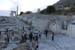 BURDUR (AA) – Burdur'un Ağlasun ilçesinde bulunan Sagalassos Antik Kenti'nde