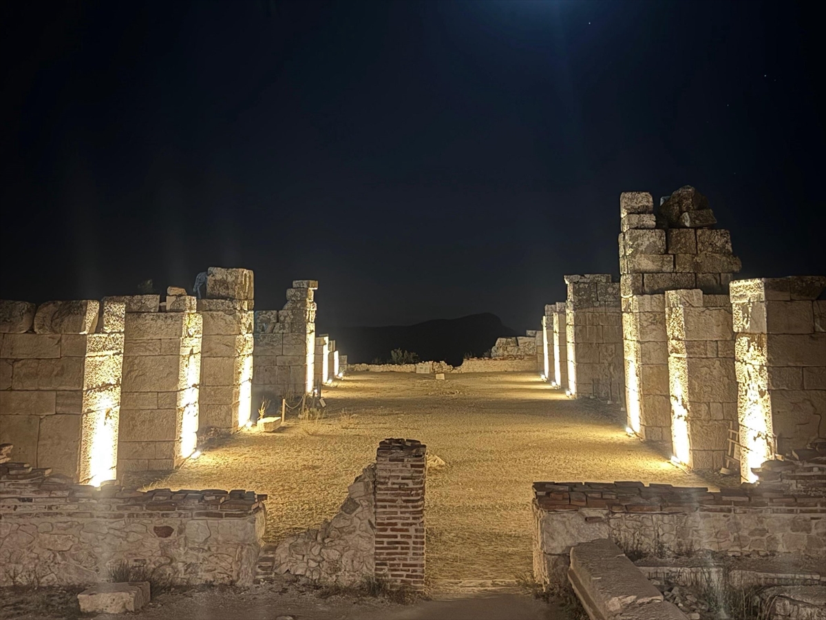 Sagalassos'ta ışıklar gece müzeciliği için yanacak