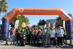 SAMSUN (AA) – Samsun'da, Avrupa Hareketlilik Haftası kapsamında "Arabasız Gün