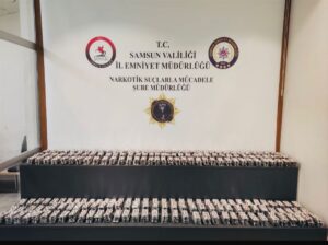 SAMSUN (AA) – Samsun'un Canik ilçesinde bir depoda 20 bin