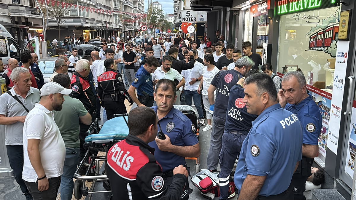 Samsun'da çıkan kavgada 1 kişi yaralandı