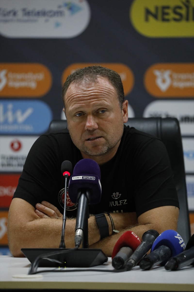 Samsunspor-Fatih Karagümrük maçının ardından
