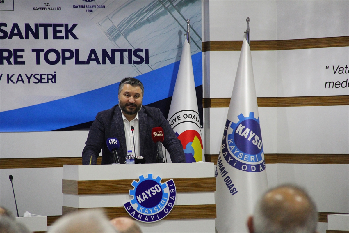 Sanayi ve Teknoloji Bakan Yardımcısı Oruç Baba İnan, Kayseri'de konuştu: