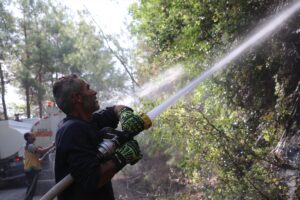 LAZKİYE (AA) – Suriye'nin kuzeybatısındaki Lazkiye ilinin kırsal kesiminde başlayan