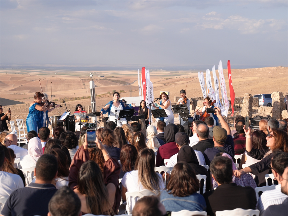 Tarihi Zerzevan Kalesi'nde müzik grubu “Allegra Ensemble” konser verdi
