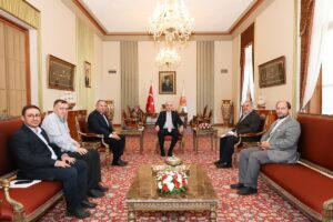 TBMM (AA) – TBMM Başkanı Numan Kurtulmuş'a, Kırıkkale sivil toplum