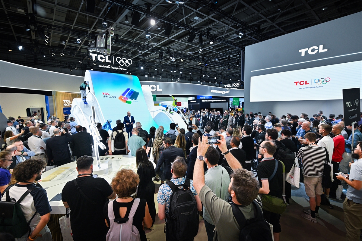 TCL, IFA 2025'te ekran teknolojilerini ve yapay zeka çözümlerini tanıttı