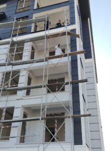 TEKİRDAĞ (AA) – Tekirdağ'ın Çorlu ilçesinde bir inşaatta çalışan işçi