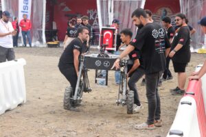 TEKİRDAĞ (AA) – Tekirdağ'da yapılan TEKNOFEST İnsansız Kara Aracı (İKA)