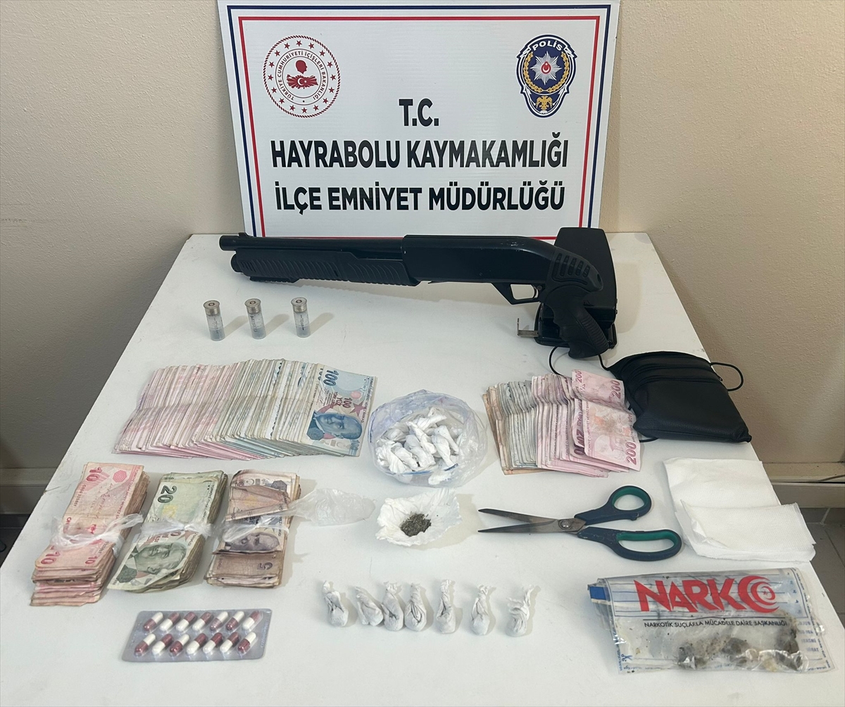 Tekirdağ'da uyuşturucu operasyonunda 7 şüpheli yakalandı
