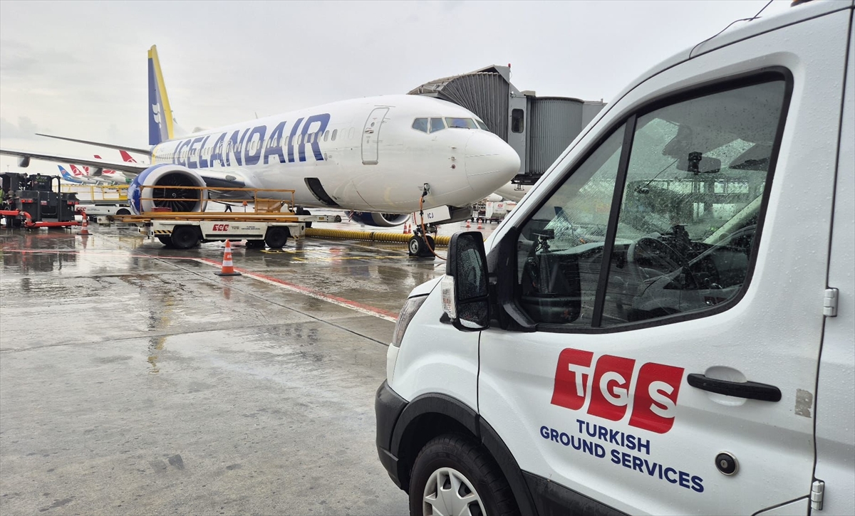 TGS, İzlanda'nın havayolu şirketi Icelandair'e yer hizmetleri vermeye başladı