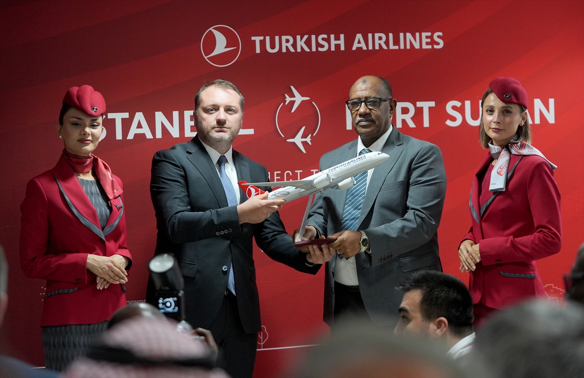 THY, Sudan'ın en büyük liman şehri Port Sudan'a uçuş başlattı