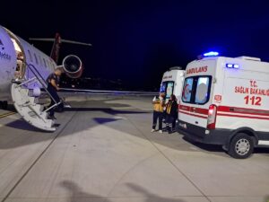 TOKAT (AA) – Tokat'ta kalp damarlarındaki rahatsızlık için tedavi gören