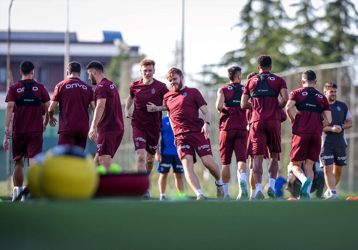 Trabzonspor, Fenerbahçe maçı hazırlıklarını sürdürdü