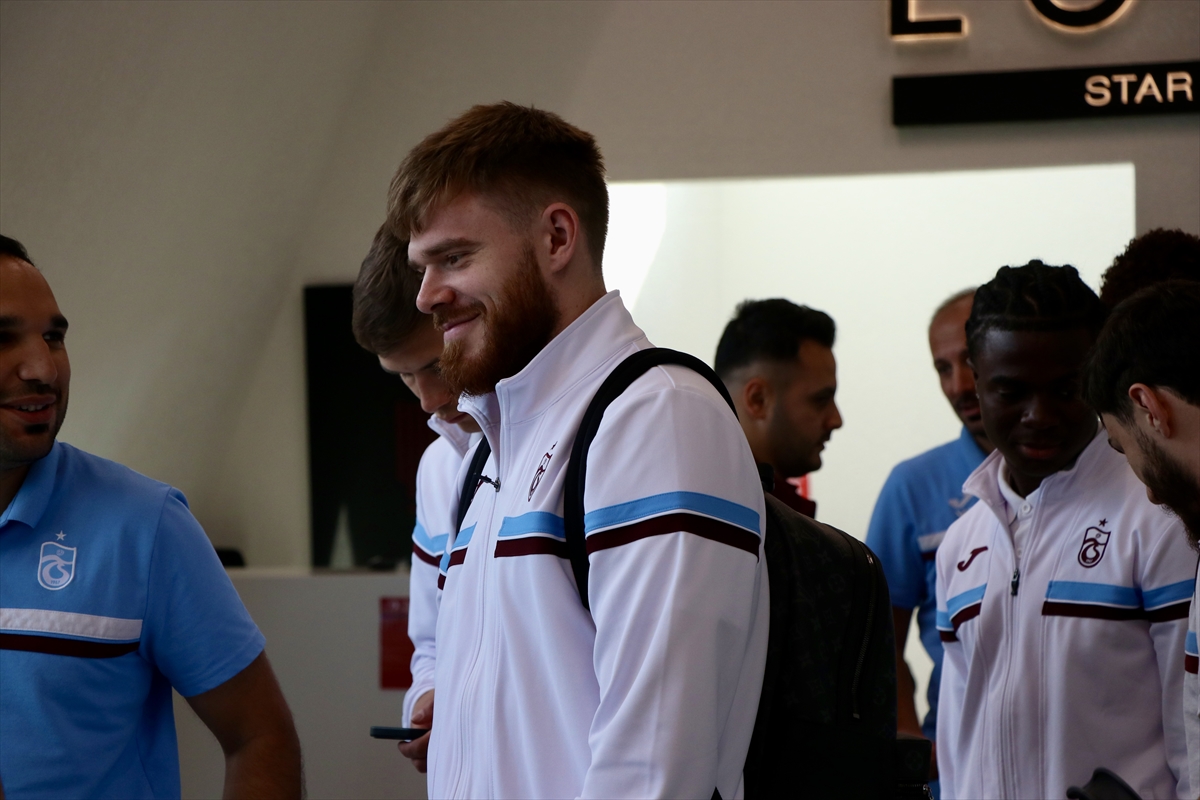 Trabzonspor kafilesi, İstanbul'a gitti