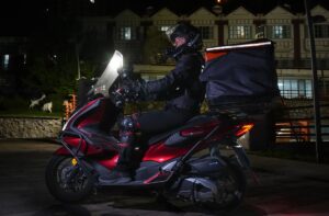 ANKARA (AA) – CEM DAĞISTANLI – Motokurye Hasan Hüseyin Aksoy,